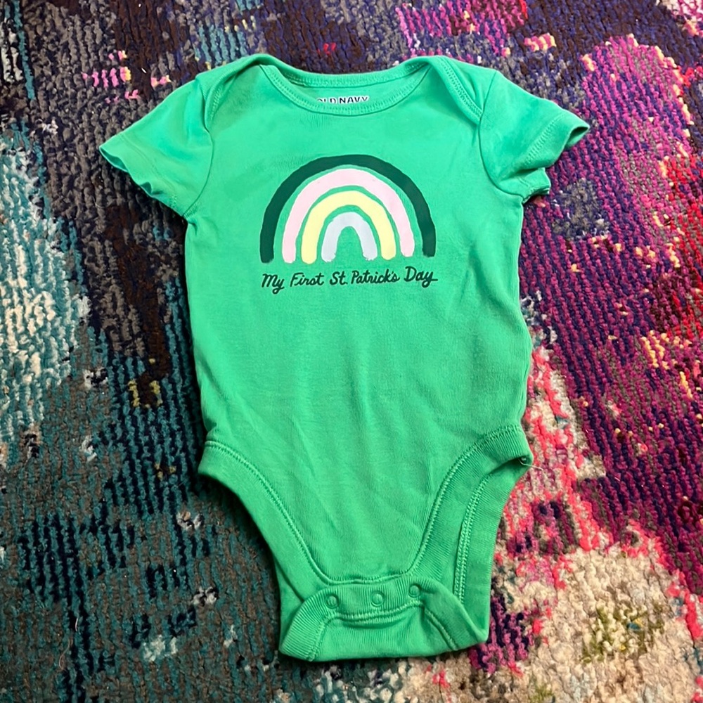 Old Navy My First St. Patrick’s Day onesie